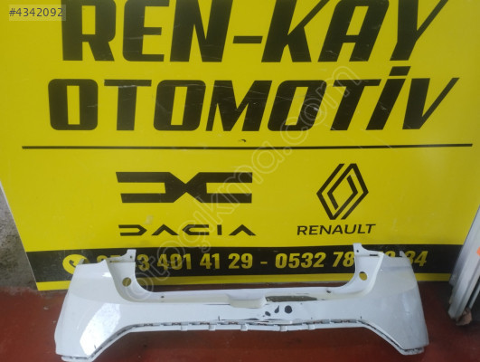 850232562R DACİA SANDERO 3 ARKA TAMPON BEYAZ ORJ ÇIKMA RENKAY