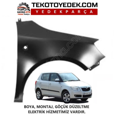 FABİA ÖN ÇAMURLUK SAĞ SOL 2007 2008 2009 2010 2011 2012 VE ÜZERİ