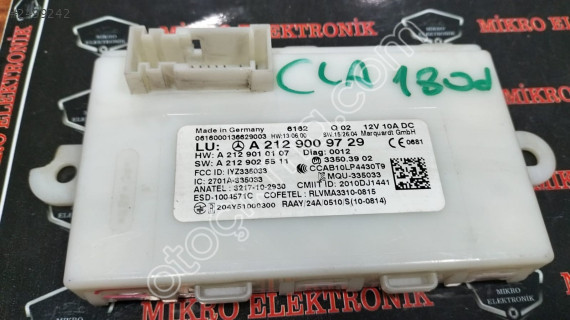 A212 900 97 29 Mercedes Anahtarsız giriş kontrol modülü