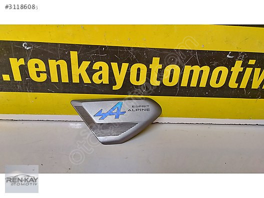 990425979R RENAULT CLİO 5 ALPİNE SAĞ ÇAMURLUK ÇITASI ORJ RENKAY
