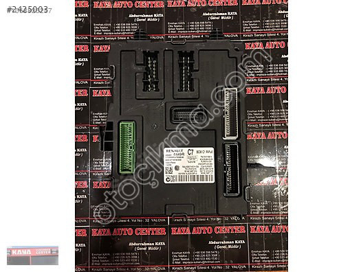 284B14449R A2C3779780300 RENAULT C7 BCM beyini