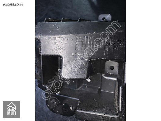 850450952R · RENAULT CLİO 5 ARKA TAMPON BRAKETİ ÇIKMA ORJİNA