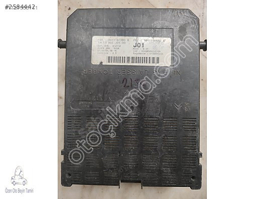 Peugeot 307 BSI Beyni J01 Sigorta Kutusu 9651197380 - 965119