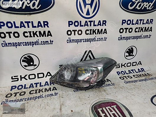 Toyota Yaris ön sol far orijinal