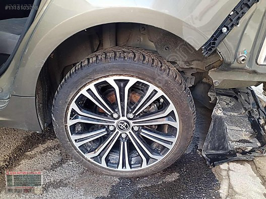 TOYOTA COROLLA FLAME X-PASSİON JANT ORJİNAL YEDEK PARÇA 19-23