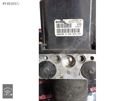 VOLKSWAGEN PASSAT ABS BEYNI 0265950081