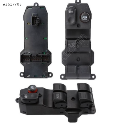 DÜĞME CAM KALDIRMA ÖN SOL HONDA JAZZ 02-07 35750-SAA-G010 DÖRTLÜ