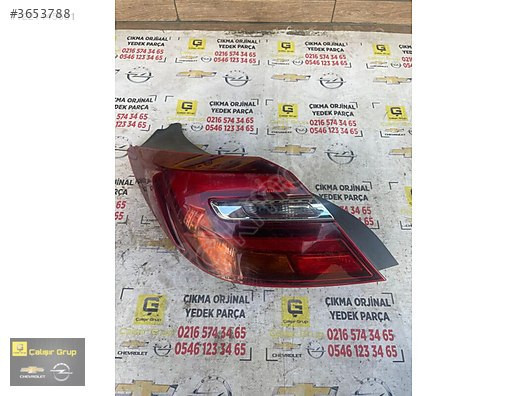 OPEL İNSİGNİA A SOL STOP ÇIKMA SÖKME YEDEK PARÇA