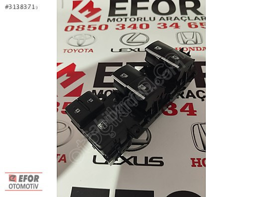 TOYOTA CHR SIFIR SOL ÖN CAM DÜĞME 19-23 OEM NO: 84040-F4030