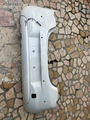 Opel Corsa e arka tampon beyaz