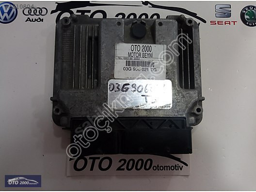 03G906021TG SKODA OCTAVIA 1.9 TDI BLS MOTOR BEYNİ