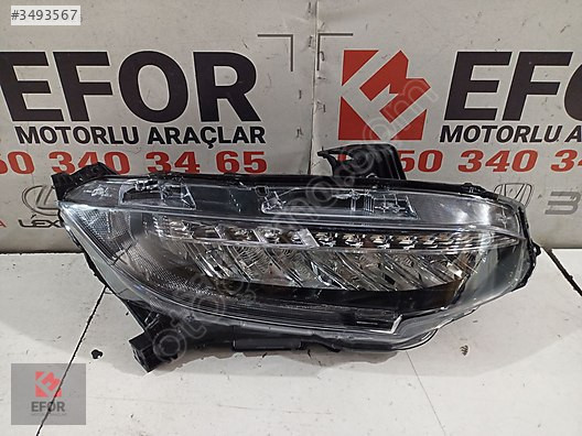 HONDA CİVİC SAĞ FAR ÇIKMA ORİJİNAL PARÇA 2016-2021