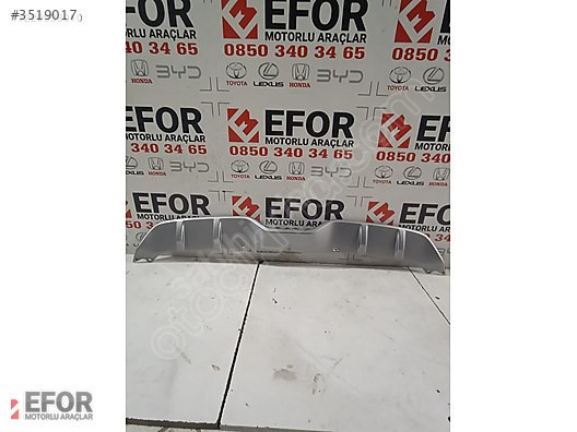 TOYOTA CHR ARKA TAMPON ALT EK ÇIKMA ORJİNAL YEDEK PARÇA