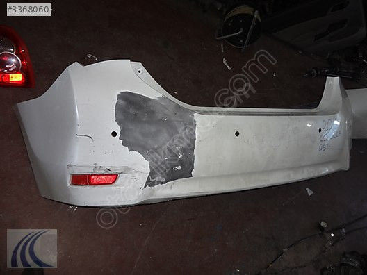 TOYOTA COROLLA 2015 ÇIKMA HAFİF HASARLI ARKA TAMPON