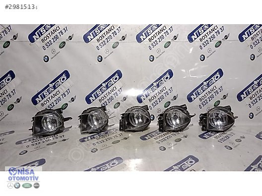 BMW 3 SERİSİ E90 KASA SOL SİS FARI MAKYAJSIZ ORJ 63176948373