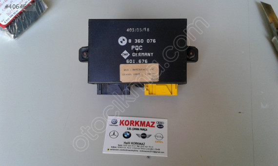 BMW 518 520 525 530 E34 PDC MODULU PARK KONTROL MODULU 8360076