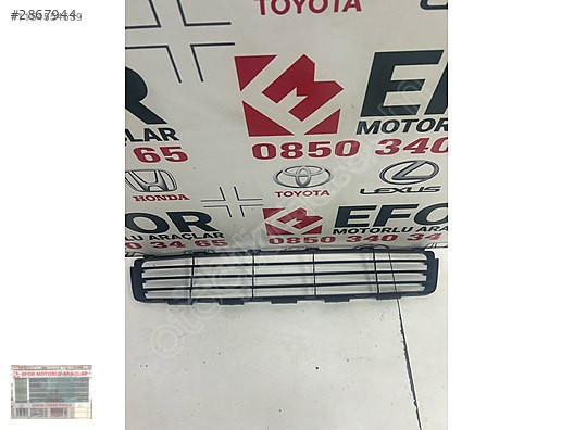 TOYOTA YARİS SIFIR ÖN TAMPON IZGARA 12-14 OEM:53112-0D160