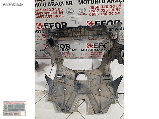 HONDA CIVIC FC5 ORJİNAL ÇIKMA MOTOR ALT MUHAFAZA 16-21