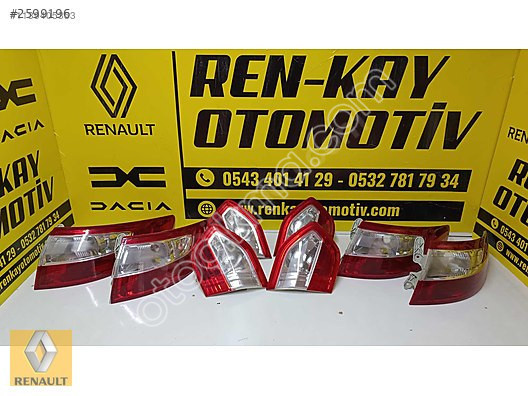 RENAULT FLUENCE SAĞ SOL STOP İÇ STOP DIŞ STOP SIFIR ÇIKMA RE