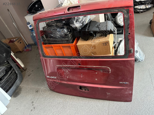FİAT DOBLO 2 BAGAJ KAPAGI ÇIKMA ORJİNAL BORDO
