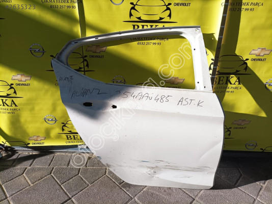 OPEL ASTRA K SAĞ ARKA KAPI BEYAZ ÇIKMA ORJİNAL YEDEK PARÇA