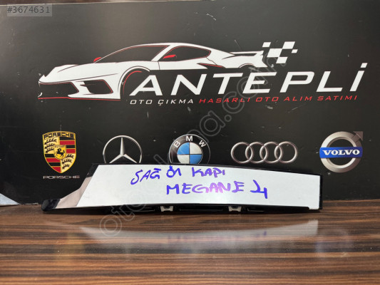 RENAULT MEGANE 4 SAĞ ÖN KAPI DİREK KAPLAMASI ORİJİNAL