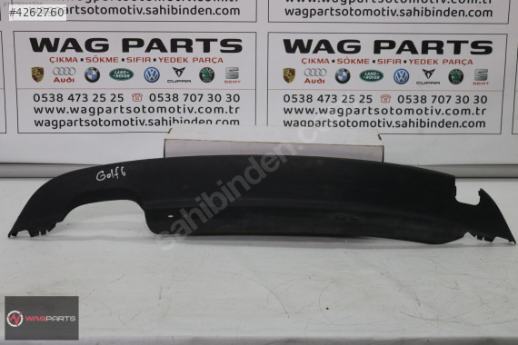 2009 - 2012 VW GOLF ARKA TAMPON SPOYLER 5K6807521