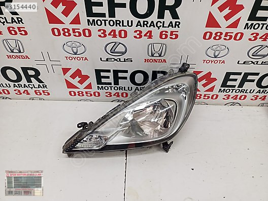 HONDA JAZZ ORJİNAL ÇIKMA SOL ÖN FAR 10-12