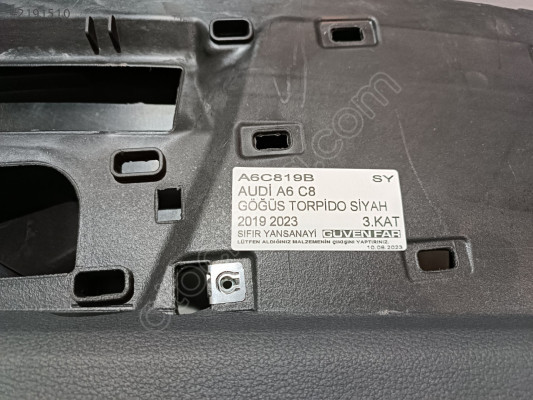 AUDİ A6 C8 GÖĞÜS TORPİDO SİYAH 2019 2023 A6C819B SY