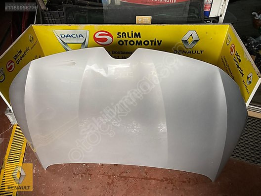 RENAULT MEGAN 4 ÇIKMA ORJİNAL GRI MOTOR KAPUTU VE DİĞER PARÇLARI