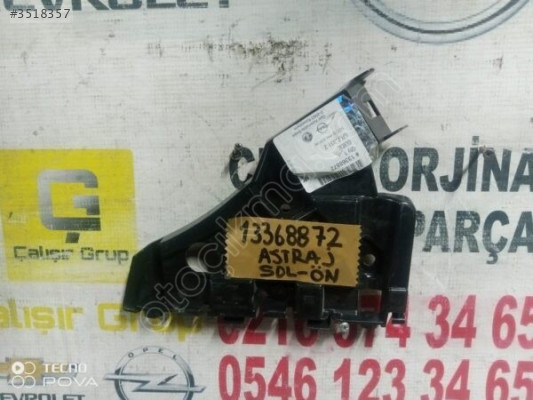 OPEL ASTRA J SOL ÖN TAMPON BRAKETİ ÇIKMA SÖKME YEDEK PARÇA