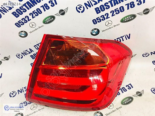 BMW 3 SERİSİ F30 MAKYAJSIZ SAĞ DIŞ STOP ORJ ÇIKMA 7259894