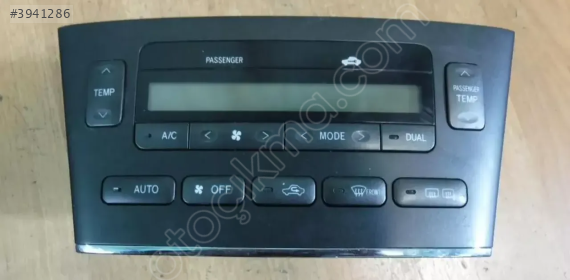 LEXUS ES ÇIKMA ORJİNAL KLİMA KONTROL PANELİ
