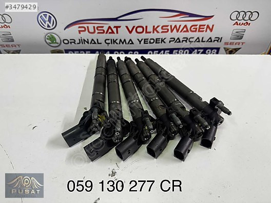 AUDİ A6 3.0TDİ V6 ÇIKMA TAKIM ENJEKTÖR 059 130 277 CR