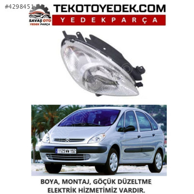 XSARA PICASSO ÖN FAR SAĞ SOL 2001 VE ÜZERİ / KAMPANYA