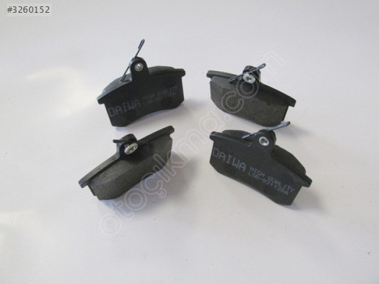AUDI A4- 00/01; ARKA FREN BALATASI 1,8/1,9/2,0/2,3/2,4/2,6 (KABLO