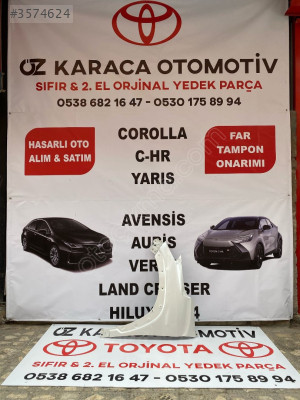 2020-2025 TOYOTA COROLLA CROSS ÇIKMA ORJİNAL SOL ÖN ÇAMURLUK