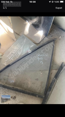Fiat Tempra sağ arka kelebek cam