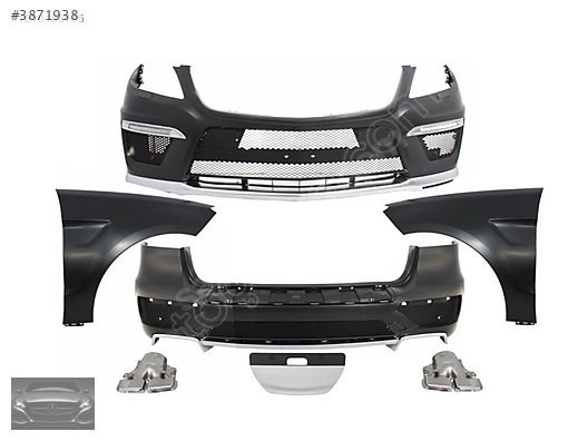 MERCEDES ML63 AMG BODY KIT (TAMPON+ÇAMURLUK) W166 2012-