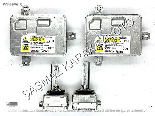 Hyundai Santa Fe C5921-05750 XENON FAR BEYNİ SIFIR KODLU