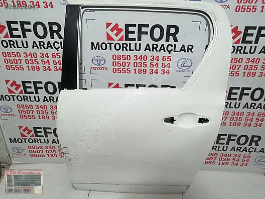 TOYOTA HİLUX SOL ARKA KAPI ÇIKMA ORJİNAL PARÇA 2016-2022