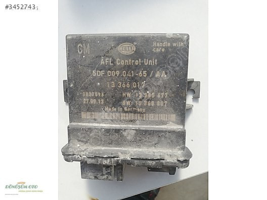 OPEL ASTRA J SÖKME FAR KONTROL BEYNİ 13366017
