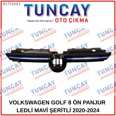 VOLKSWAGEN GOLF 8 ÖN PANJUR MAVİ ŞERİTLİ 2020-2024 YEDEK PARÇA