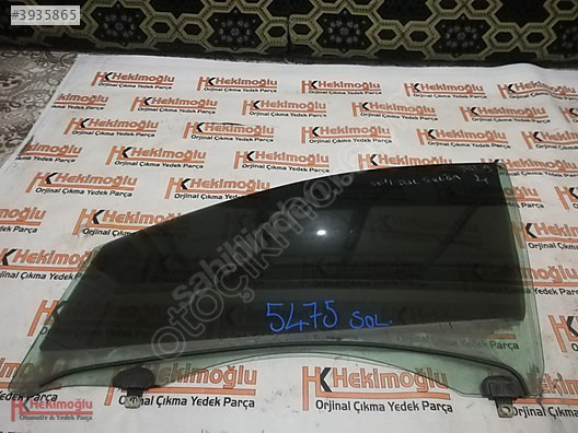 MEGANE 3 SOL ÖN CAM ORJİNAL ÇIKMA 803012464R