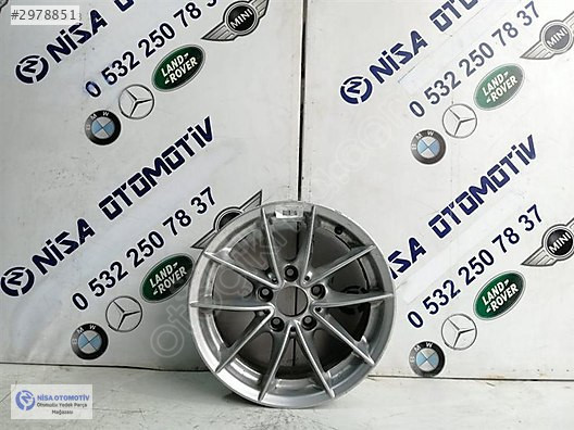 BMW 3 SERİSİ E90 KASA JANT 7JX16ET:31 ORJ ÇIKMA 36116793675