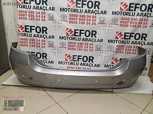 HONDA JAZZ ORJİNAL ÇIKMA ARKA TAMPON MODEL : 01-04