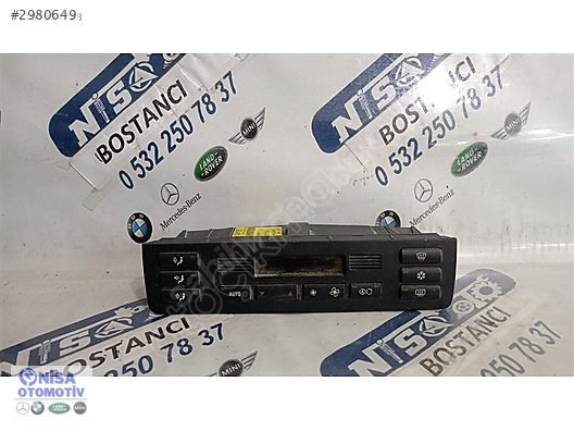 BMW 3 SERİSİ E46 KASA KLİMA KONTROL PANELİ ORJ ÇIKMA 64116916882