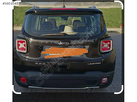 JEEP RENEGADE ARKA BAGAJ CAMI