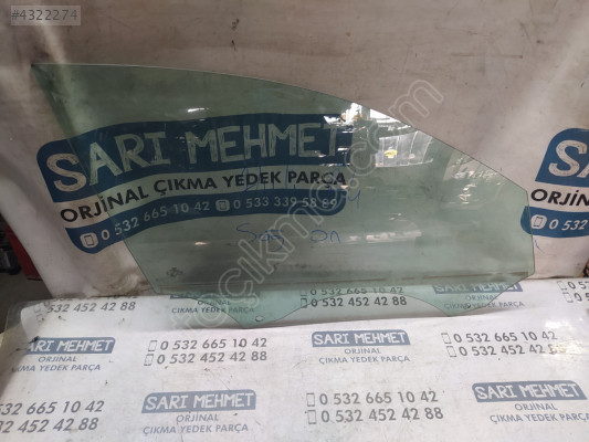 ÇIKMA AUDİ A4 SAĞ ÖN KAPI CAMI 43R-001582