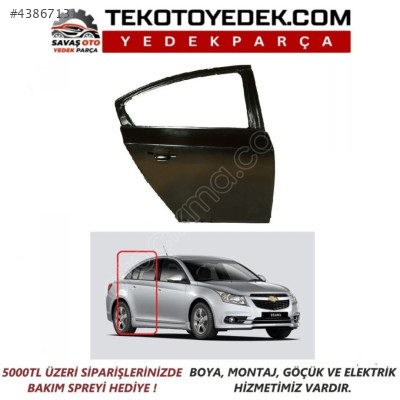 CRUZE ARKA KAPI SAĞ SOL 2009 VE ÜZERİ / KAMPANYA